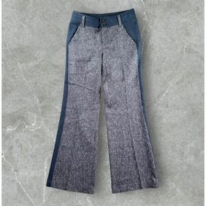 The Brighton Flare‎ Pants Womens Elevenses Anthropologie 26x29 Street Colorblock